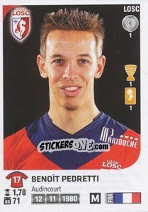 Sticker Benoit Pedretti - FOOT 2012-2013 n. 139 - Panini