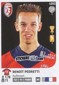 Figurina Benoit Pedretti - FOOT 2012-2013 - Panini