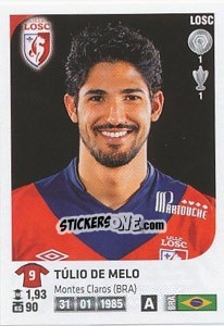 Cromo Tulio de Melo - FOOT 2012-2013 n. 140 - Panini