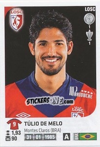 Sticker Tulio de Melo - FOOT 2012-2013 - Panini