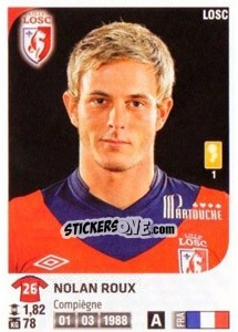 Sticker Nolan Roux - FOOT 2012-2013 n. 143 - Panini