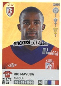 Sticker Rio Mavuba - FOOT 2012-2013 - Panini