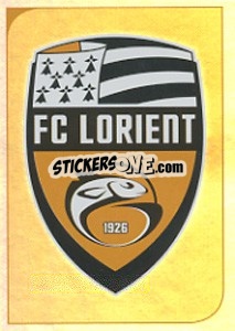 Sticker Ecusson FC Lorient - FOOT 2012-2013 n. 145 - Panini