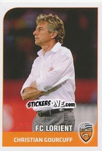 Figurina Christian Gourcuff - FOOT 2012-2013 - Panini