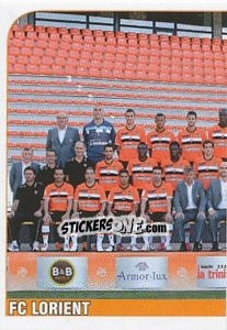 Sticker Equipe FC Lorient