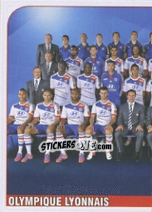 Sticker Equipe Olympique Lyonnais - FOOT 2012-2013 n. 172 - Panini