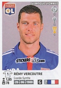 Cromo Remy Vercoutre - FOOT 2012-2013 - Panini