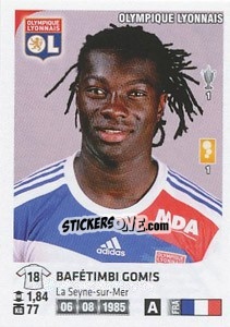 Sticker Bafetimbi Gomis - FOOT 2012-2013 n. 190 - Panini