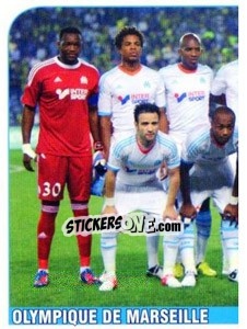 Sticker Equipe Olympique de Marseille - FOOT 2012-2013 n. 196 - Panini