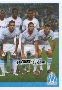 Cromo Equipe Olympique de Marseille