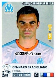 Sticker Gennaro Bracigliano - FOOT 2012-2013 n. 198 - Panini