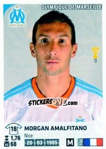 Cromo Morgan Amalfitano - FOOT 2012-2013 - Panini