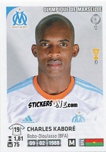 Sticker Charles Kabore - FOOT 2012-2013 - Panini