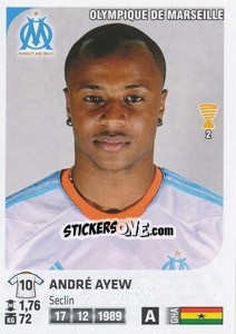 Sticker Andre Ayew - FOOT 2012-2013 n. 212 - Panini