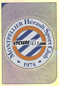 Sticker Ecusson Montpellier Herault SC