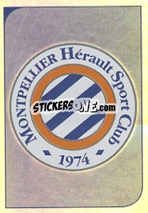 Cromo Ecusson Montpellier Herault SC - FOOT 2012-2013 - Panini