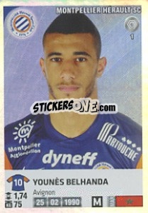 Sticker Younes Belhanda - FOOT 2012-2013 n. 219 - Panini