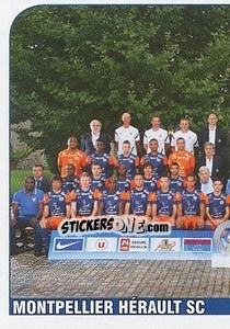 Cromo Equipe Montpellier Herault SC - FOOT 2012-2013 - Panini