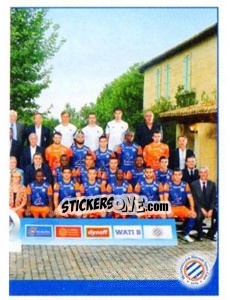 Cromo Equipe Montpellier Herault SC - FOOT 2012-2013 - Panini