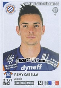 Sticker Remy Cabella - FOOT 2012-2013 n. 229 - Panini
