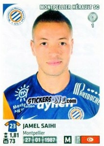 Cromo Jamel Saihi - FOOT 2012-2013 - Panini