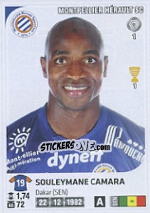 Sticker Souleymane Camara - FOOT 2012-2013 - Panini