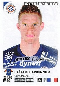 Sticker Gaetan Charbonnier - FOOT 2012-2013 - Panini