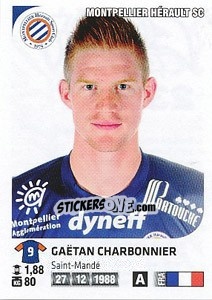 Sticker Gaetan Charbonnier - FOOT 2012-2013 n. 237 - Panini