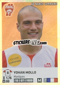 Sticker Yohan Mollo - FOOT 2012-2013 - Panini