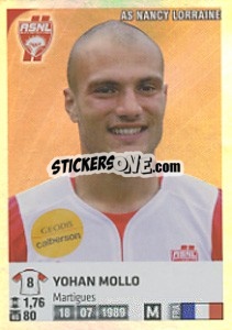 Sticker Yohan Mollo - FOOT 2012-2013 n. 243 - Panini