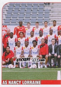 Figurina Equipe AS Nancy Lorraine - FOOT 2012-2013 - Panini