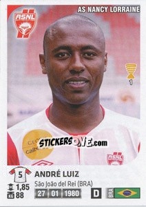 Sticker Andre Luiz - FOOT 2012-2013 - Panini