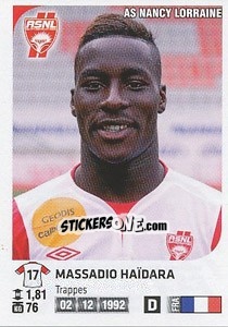 Figurina Massadio Haidara - FOOT 2012-2013 - Panini