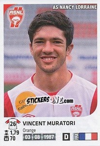 Sticker Vincent Muratori - FOOT 2012-2013 - Panini