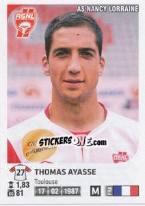 Sticker Thomas Ayasse - FOOT 2012-2013 - Panini