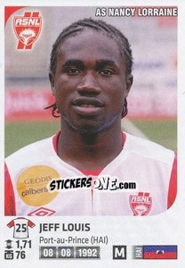 Sticker Jeff Louis - FOOT 2012-2013 n. 257 - Panini