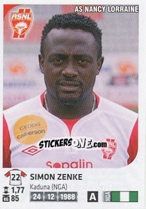Sticker Simon Zenke - FOOT 2012-2013 n. 263 - Panini