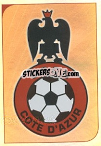 Sticker Ecusson OGC Nice - FOOT 2012-2013 - Panini