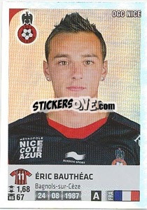 Cromo Eric Bautheac - FOOT 2012-2013 - Panini