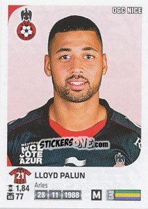 Sticker Lloyd Palun - FOOT 2012-2013 n. 282 - Panini