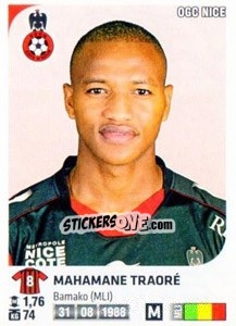 Sticker Mahamane Traore - FOOT 2012-2013 - Panini