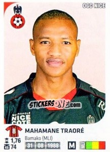 Sticker Mahamane Traore - FOOT 2012-2013 n. 283 - Panini