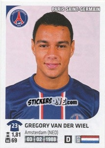 Figurina Gregory van der Wiel - FOOT 2012-2013 - Panini