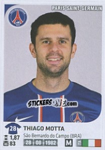 Sticker Thiago Motta - FOOT 2012-2013 n. 303 - Panini