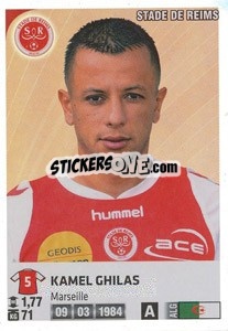 Sticker Kamel Ghilas - FOOT 2012-2013 n. 315 - Panini