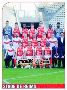 Cromo Equipe Stade de Reims