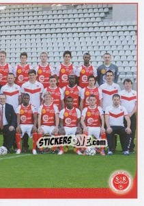 Cromo Equipe Stade de Reims