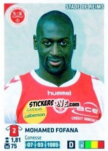 Sticker Mohamed Fofana - FOOT 2012-2013 n. 319 - Panini
