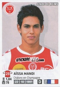 Cromo Aissa Mandi - FOOT 2012-2013 n. 321 - Panini