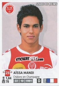 Cromo Aissa Mandi - FOOT 2012-2013 - Panini